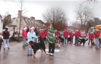 2013 Christmas Parade in Williamsburg, Virginia