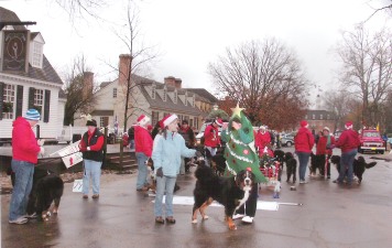 2013 Christmas Parade in Williamsburg, Virginia