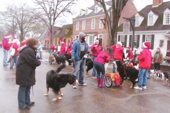 2013 Christmas Parade in Williamsburg, Virginia