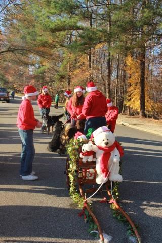 2015 Christmas Parade in Williamsburg, Virginia